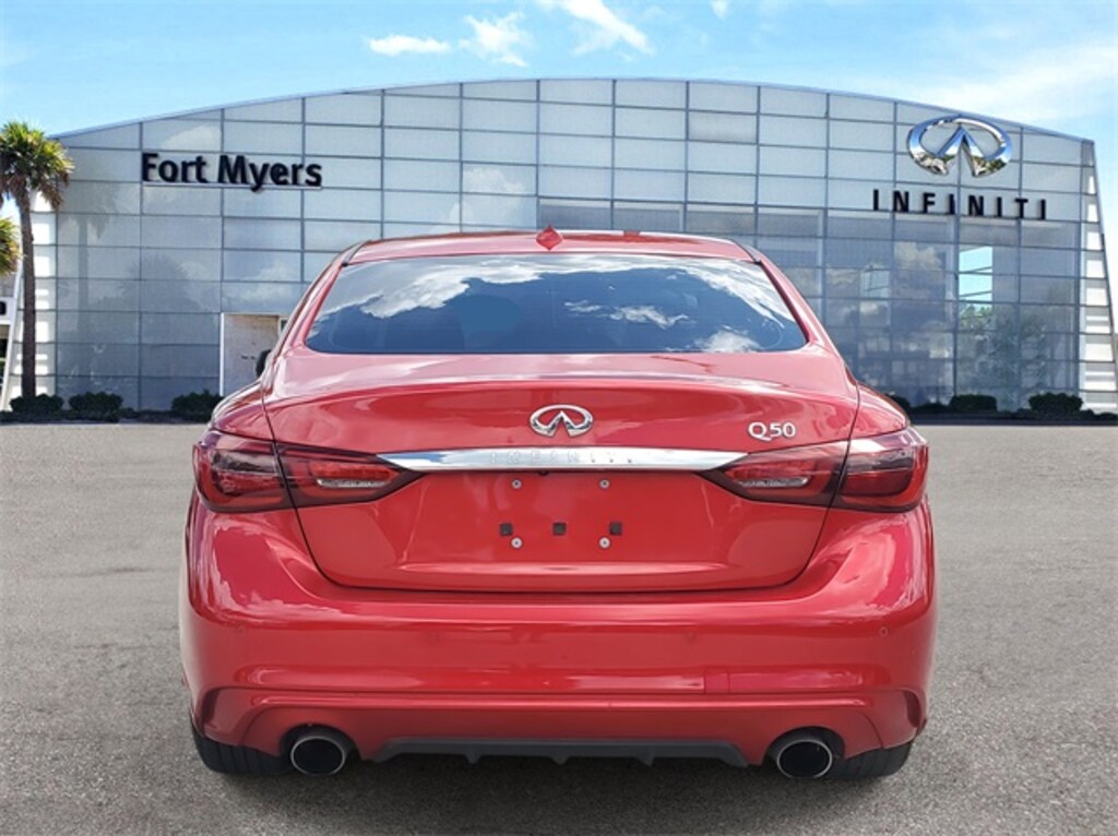 Used 2022 INFINITI Q50 Luxe Sedan