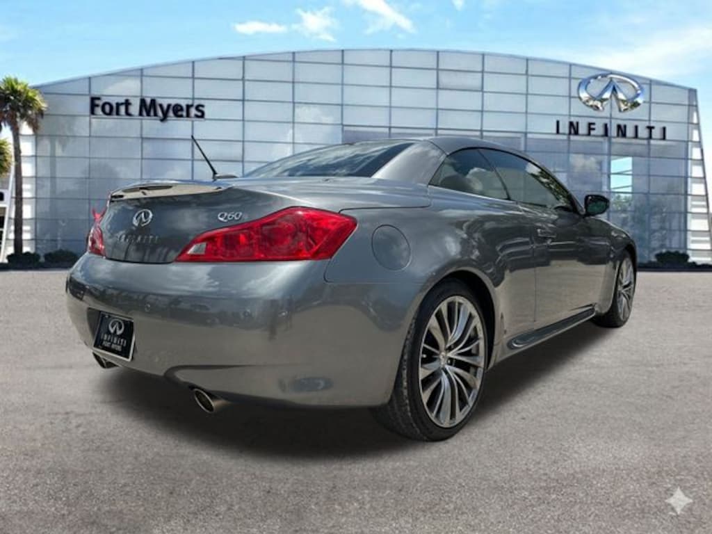 Used 2015 INFINITI Q60 Convertable Convertible
