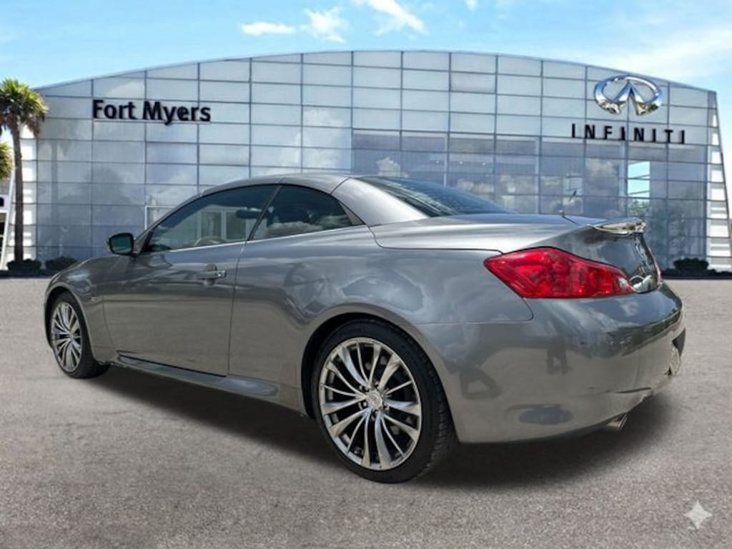 Used 2015 INFINITI Q60 Convertable Convertible