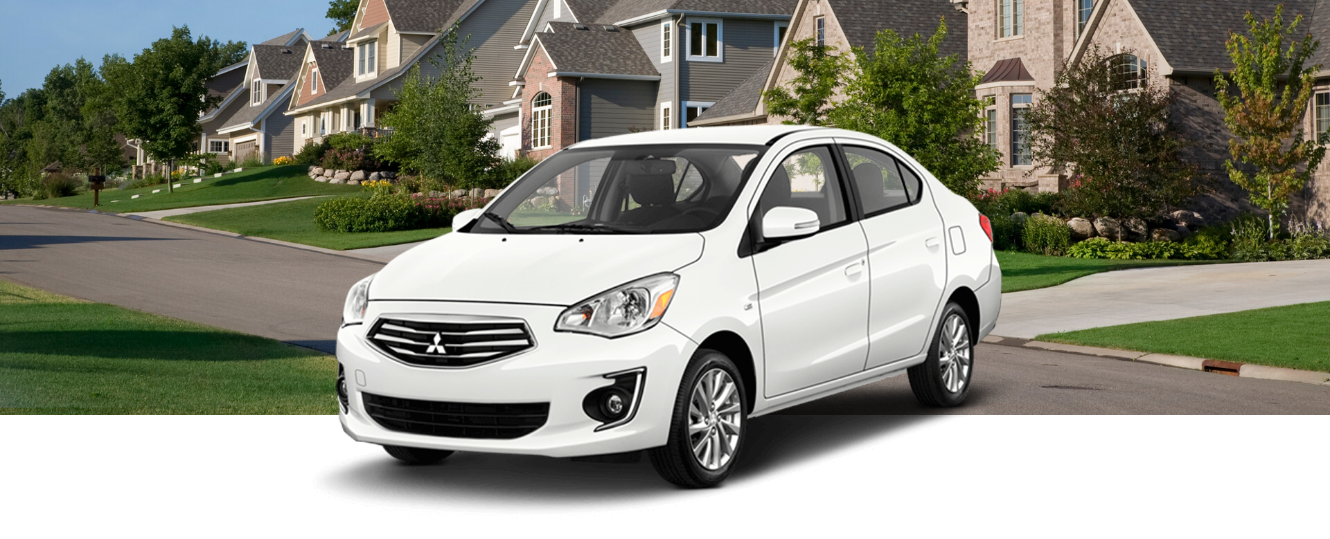2018 Mitsubishi Mirage G4 MLP with background