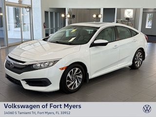 Used 2017 Honda Civic Sedan EX EX CVT for sale in Fort Myers, FL