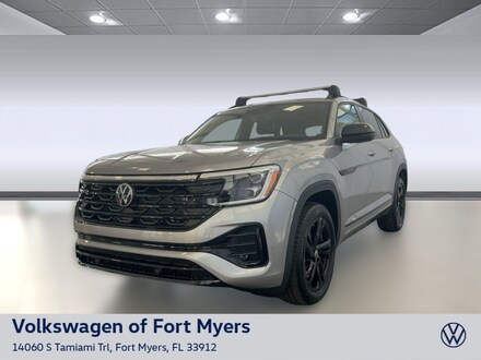 New 2026 Volkswagen Atlas Cross Sport 2.0T SEL R-Line Black SUV in Fort Myers