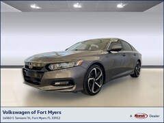 Used 2019 Honda Accord Sedan Sport 1.5T Sport 1.5T CVT in Fort Myers