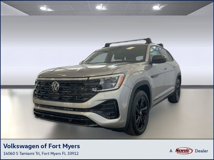 New 2026 Volkswagen Atlas Cross Sport 2.0T SEL R-Line Black SUV in Fort Myers