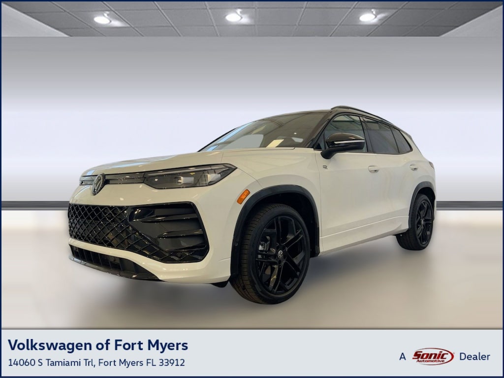 New 2026 Volkswagen Tiguan 2.0T SE R-Line Black SUV