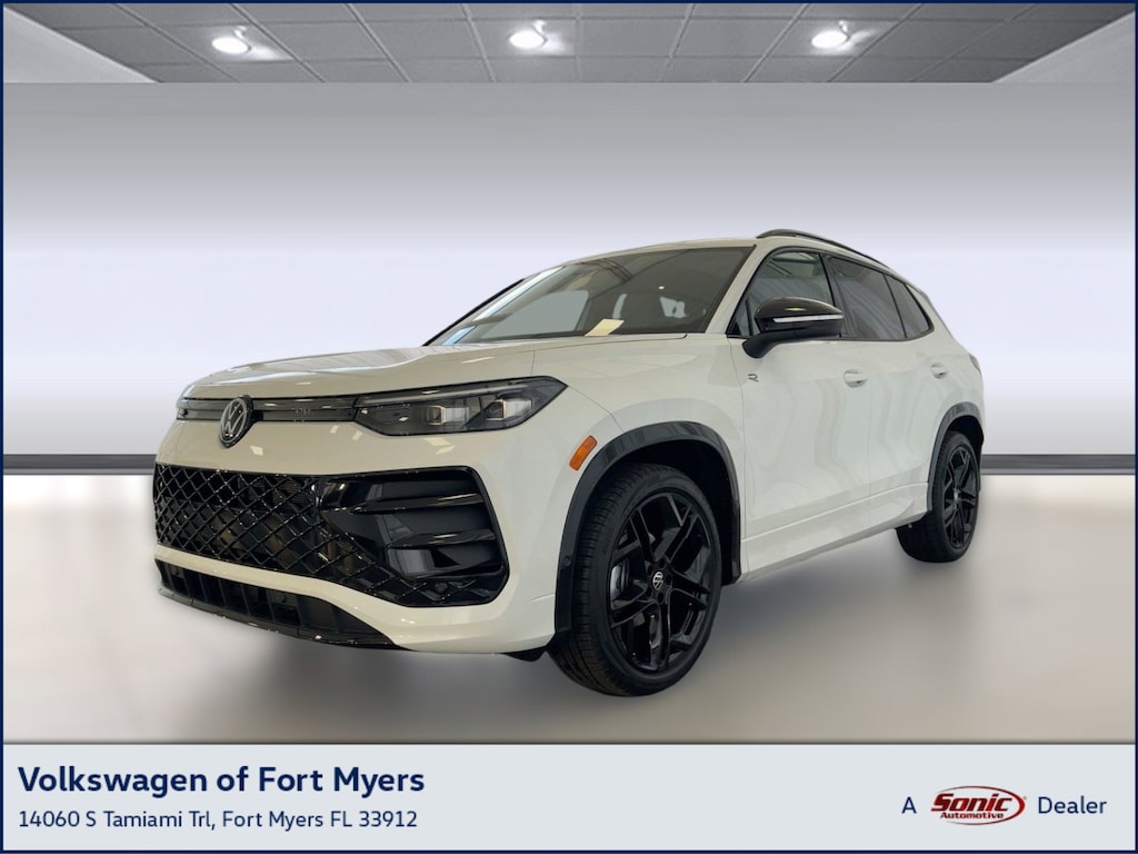 New 2026 Volkswagen Tiguan 2.0T SE R-Line Black SUV