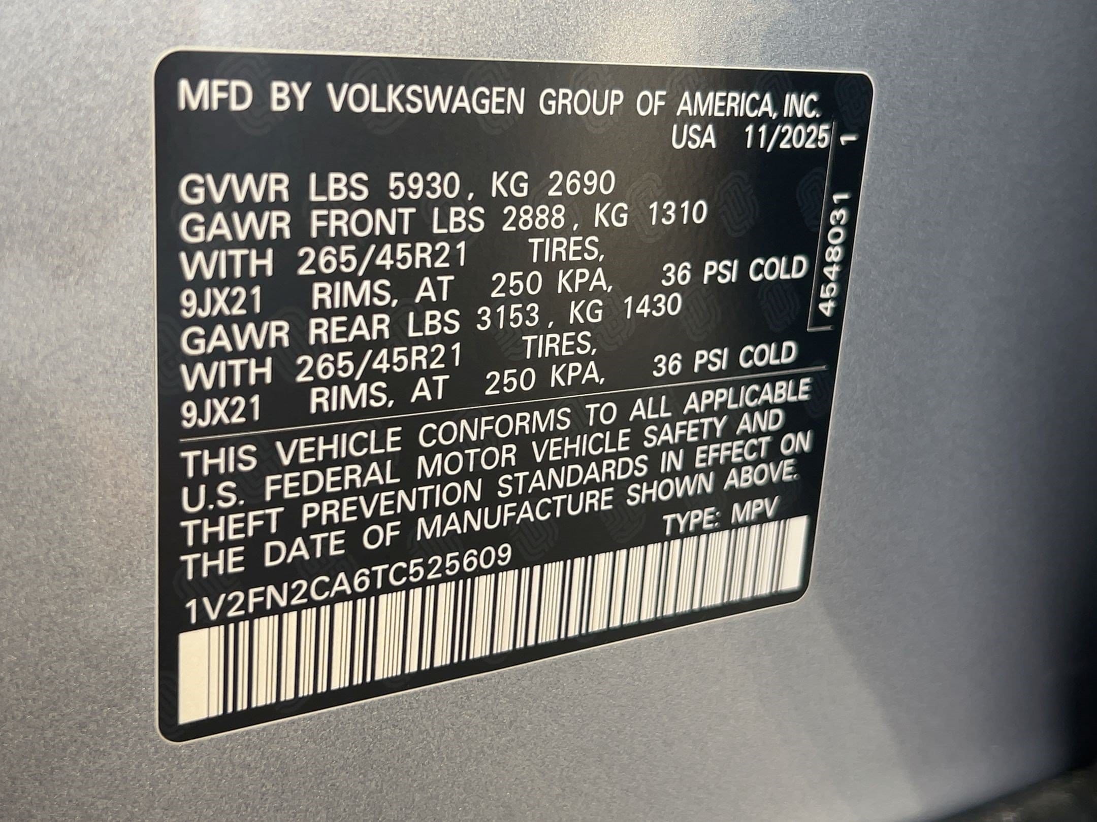 2026 Volkswagen Atlas SEL Premium R-Line - Photo 20