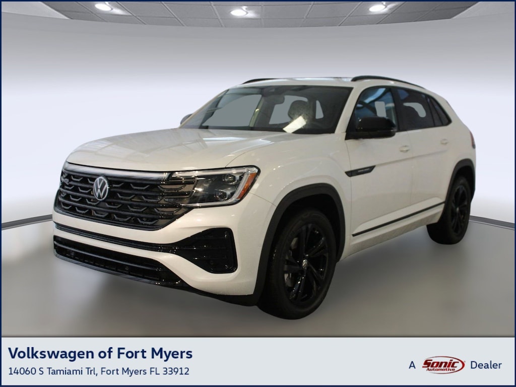 New 2026 Volkswagen Atlas Cross Sport 2.0T SEL R-Line Black SUV