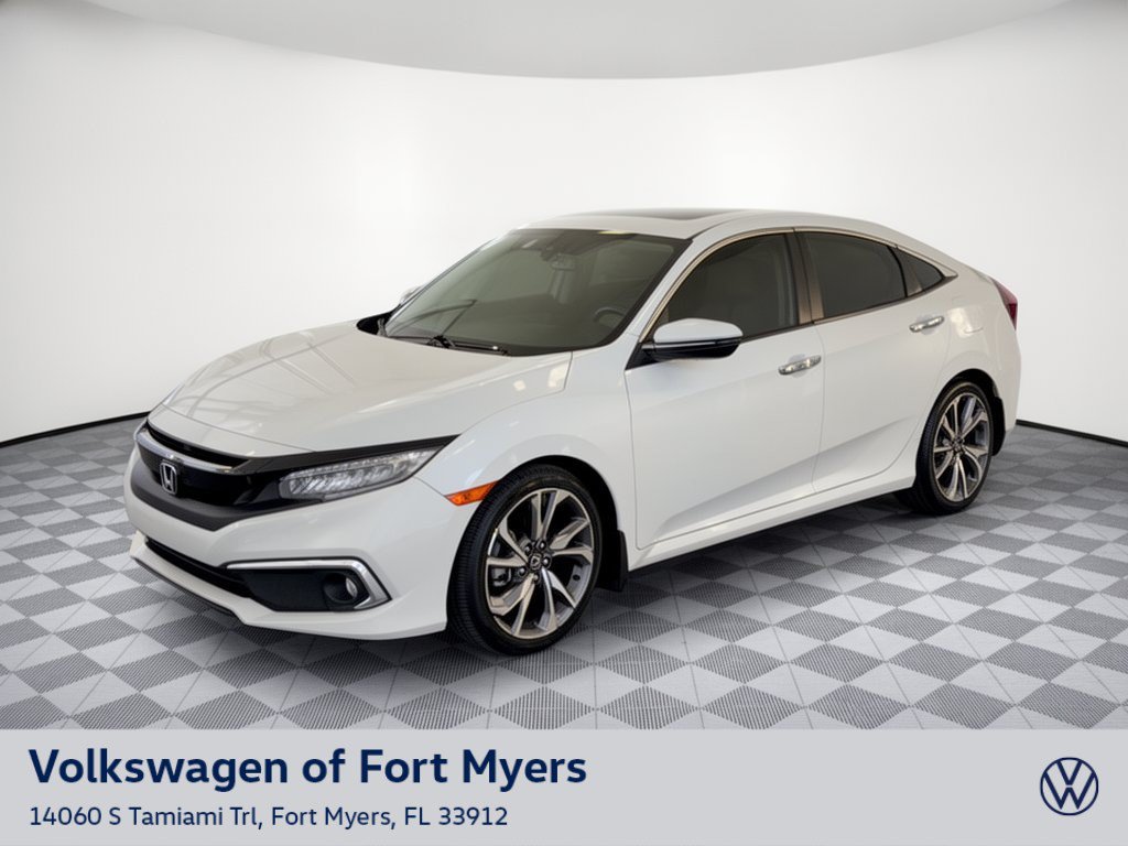 Used 2019 Honda Civic Sedan Touring Touring CVT for sale in Fort Myers, FL