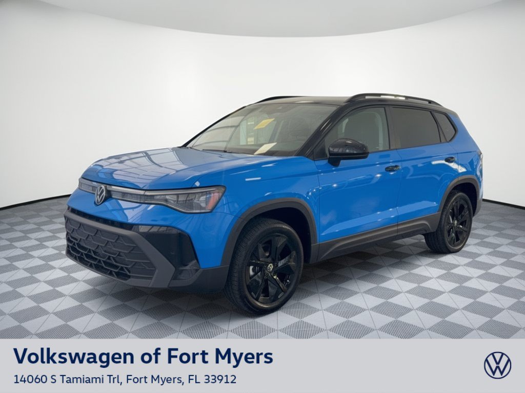New 2027 Volkswagen Taos 1.5T SE Black SUV