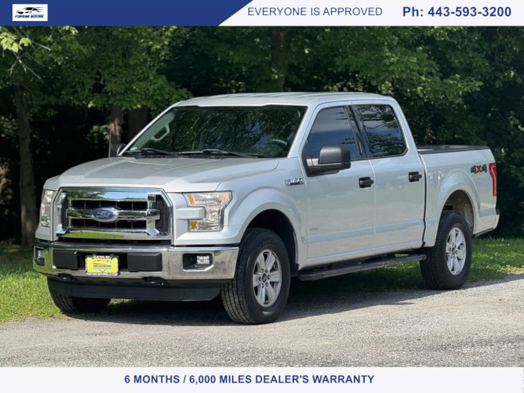 Used 2016 Ford F150 Supercrew Cab XLT Pickup 4D 5 1/2 ft Truck SuperCrew Cab