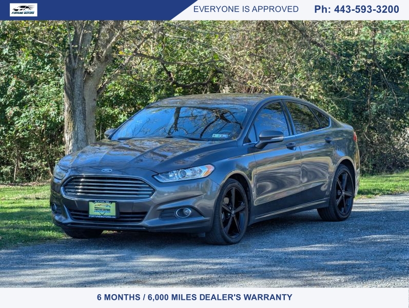 Used 2016 Ford Fusion SE Sedan 4D Sedan