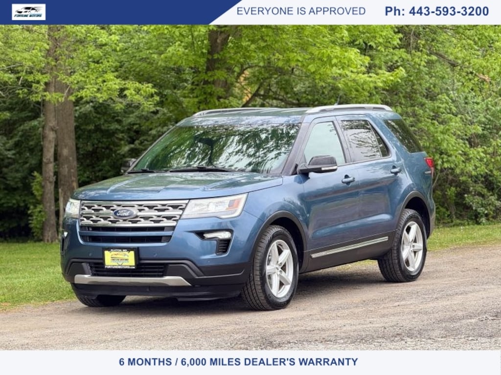 Used 2018 Ford Explorer XLT Sport Utility 4D SUV