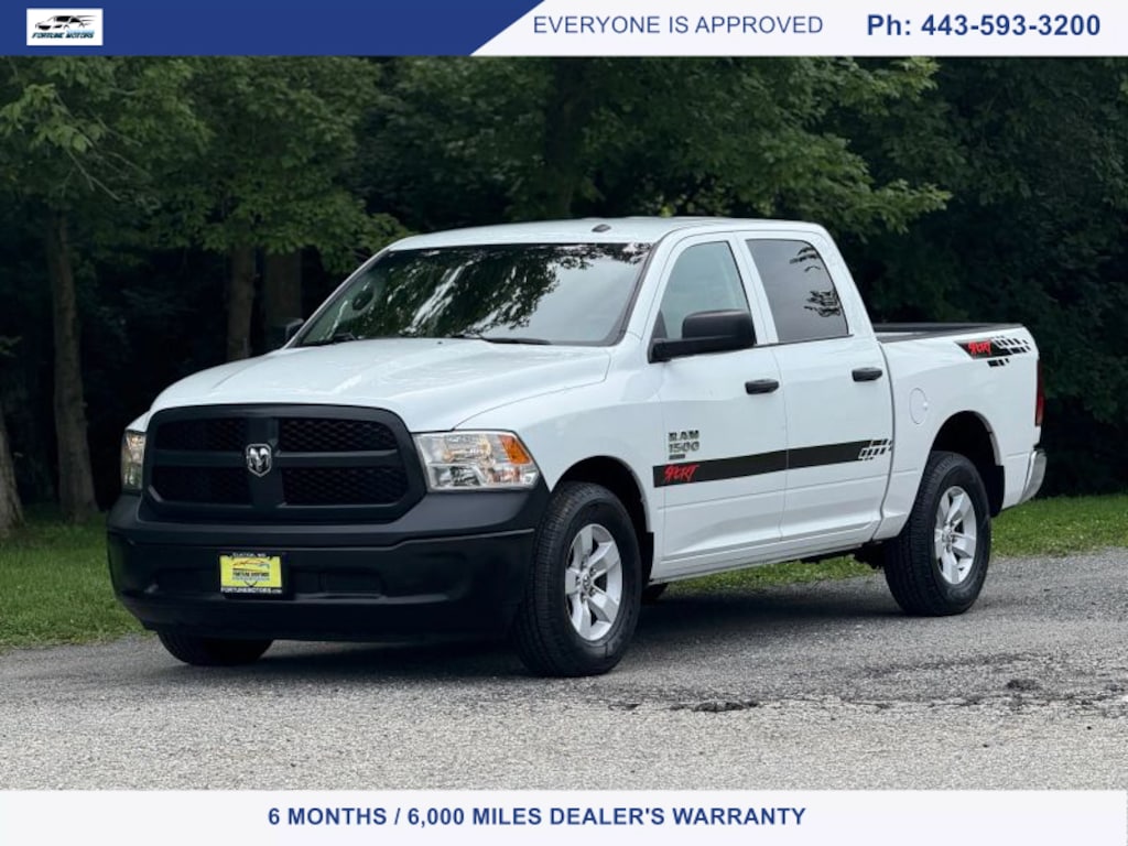 Used 2022 Ram 1500 Classic Crew Cab Tradesman Pickup 4D 5 1/2 ft Truck Crew Cab