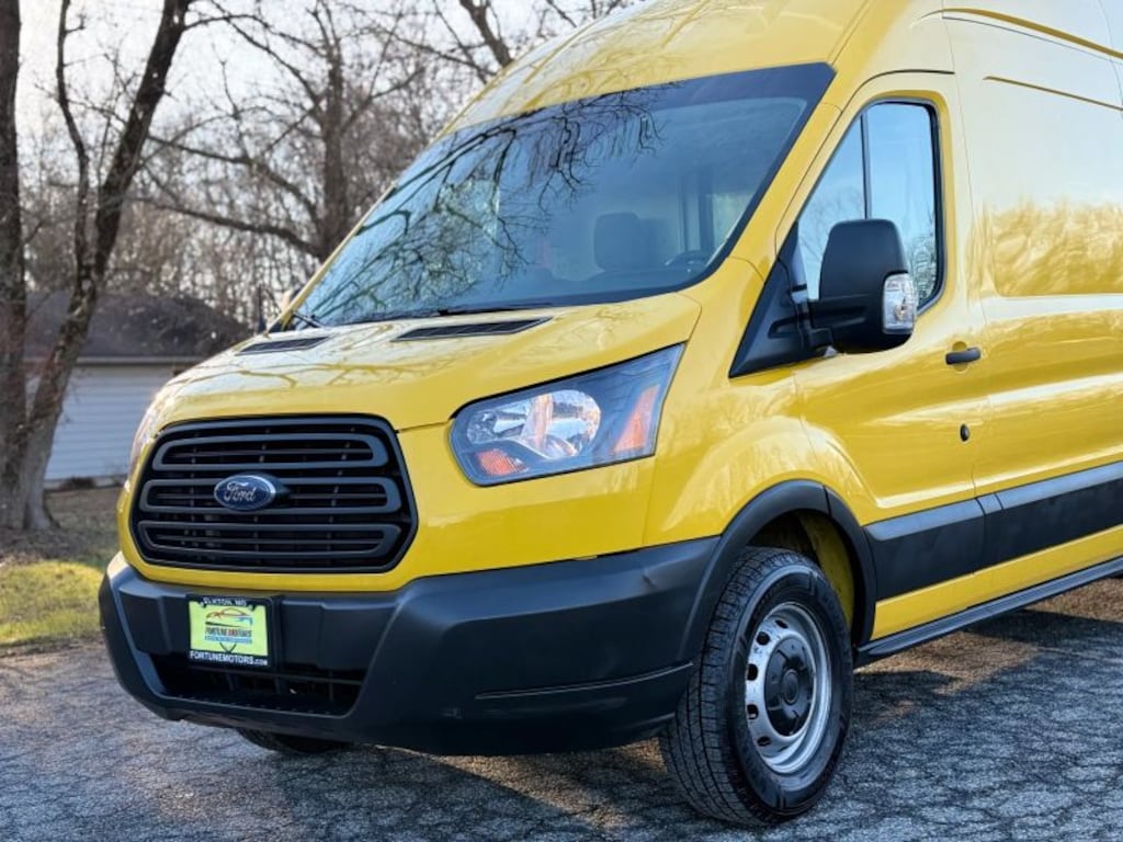 Used 2019 Ford Transit 250 Van Extended Length High Roof w/Sliding Side Door w/LW Van High Roof Ext. Cargo Van