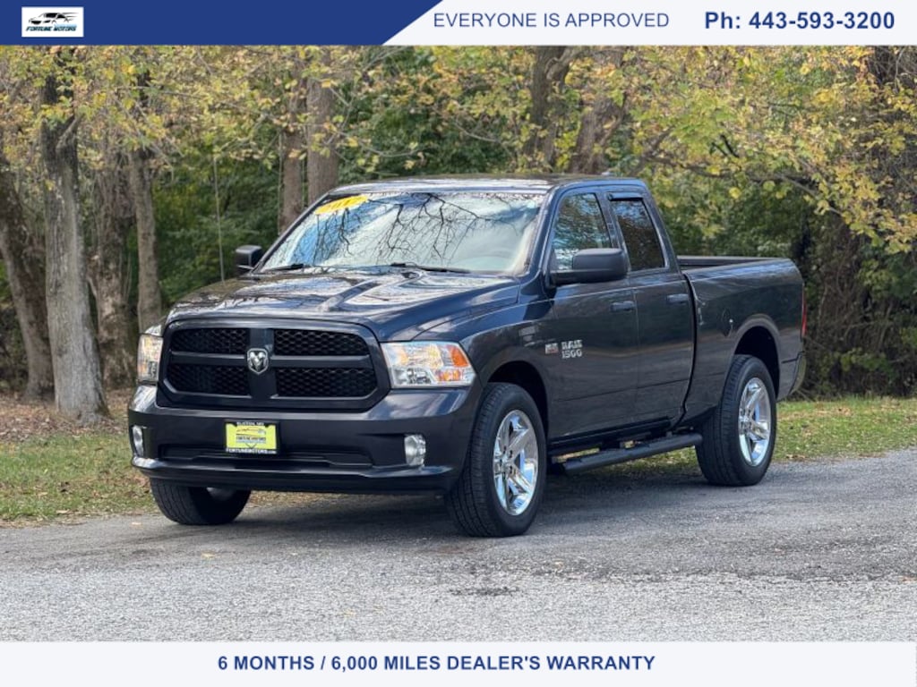 Used 2017 Ram 1500 Quad Cab Express Pickup 4D 6 1/3 ft Truck Quad Cab