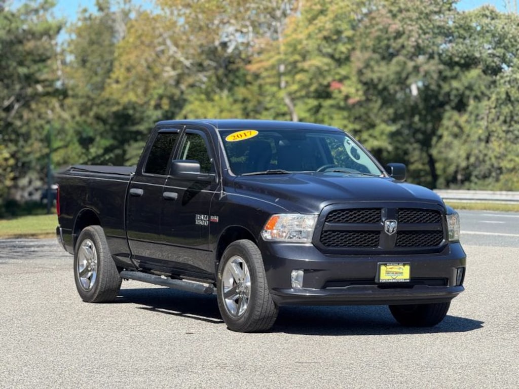 Used 2017 Ram 1500 Quad Cab Express Pickup 4D 6 1/3 ft Truck Quad Cab