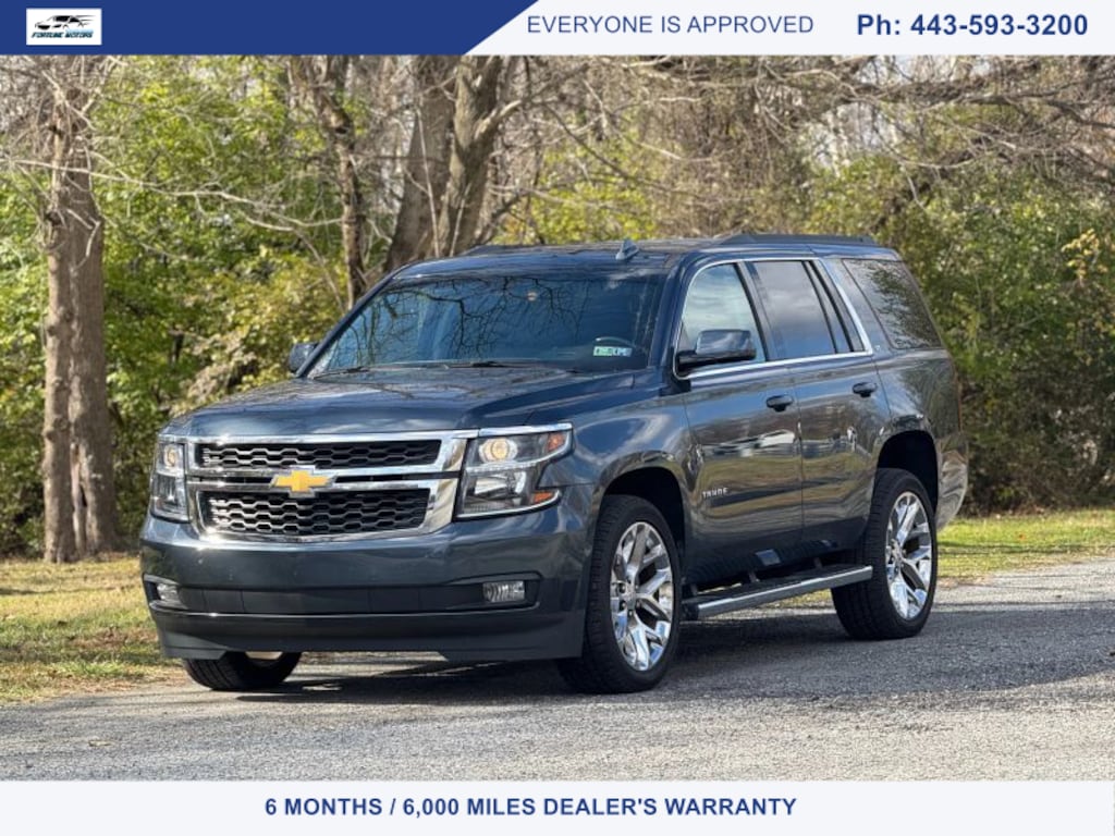 Used 2019 Chevrolet Tahoe LT Sport Utility 4D SUV
