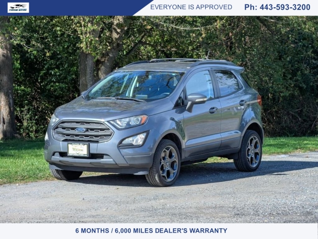 Used 2018 Ford EcoSport SES Sport Utility 4D SUV