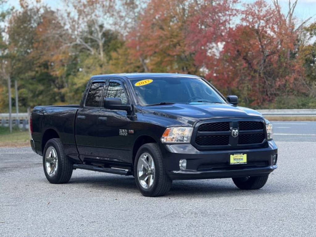 Used 2017 Ram 1500 Quad Cab Express Pickup 4D 6 1/3 ft Truck Quad Cab