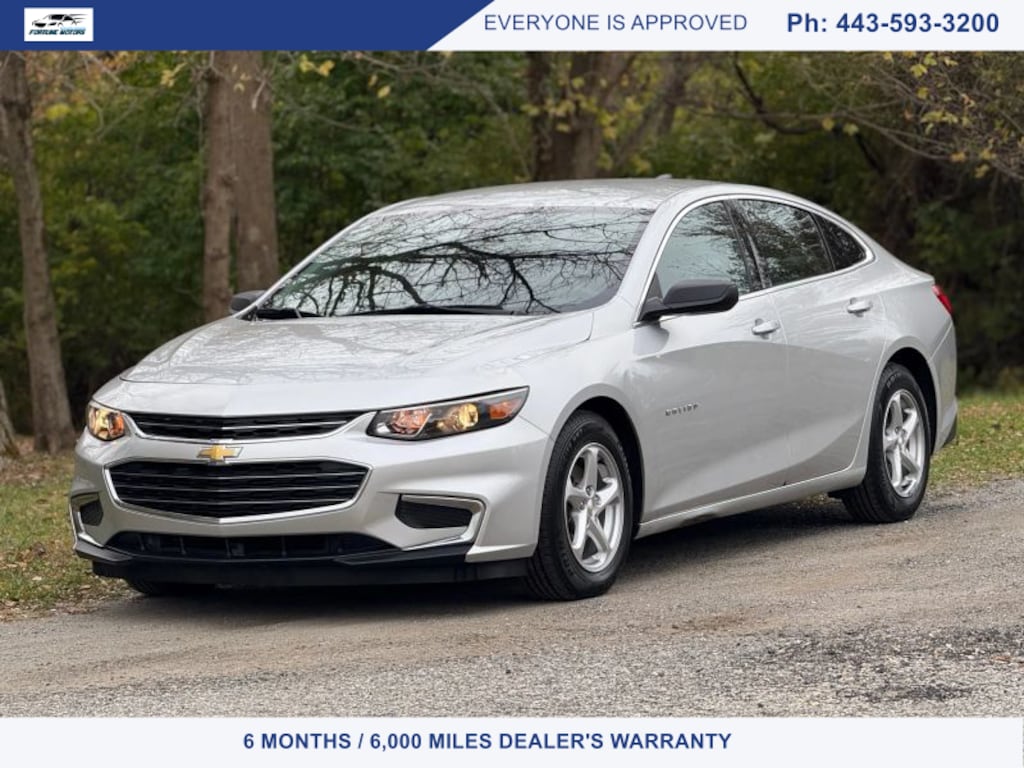 Used 2017 Chevrolet Malibu LS Sedan 4D Sedan