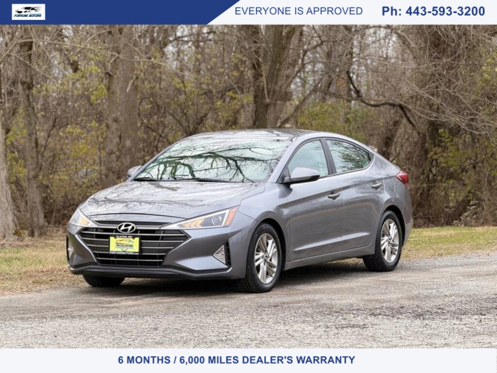 Used 2019 Hyundai Elantra SEL Sedan 4D Sedan