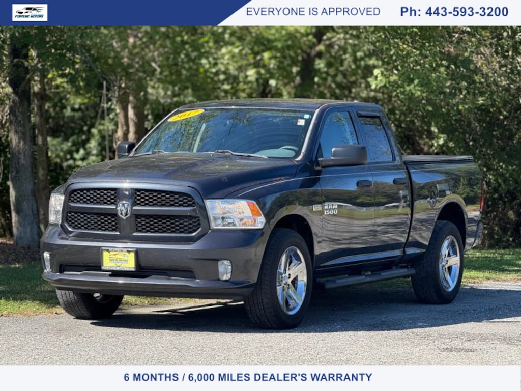 Used 2017 Ram 1500 Quad Cab Express Pickup 4D 6 1/3 ft Truck Quad Cab