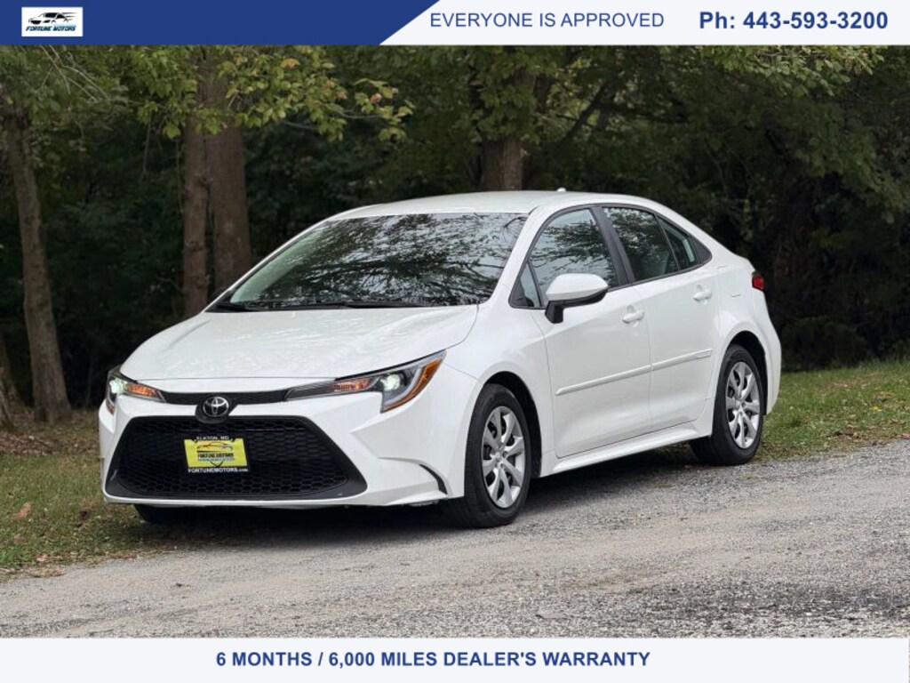 Used 2020 Toyota Corolla LE Sedan 4D Sedan