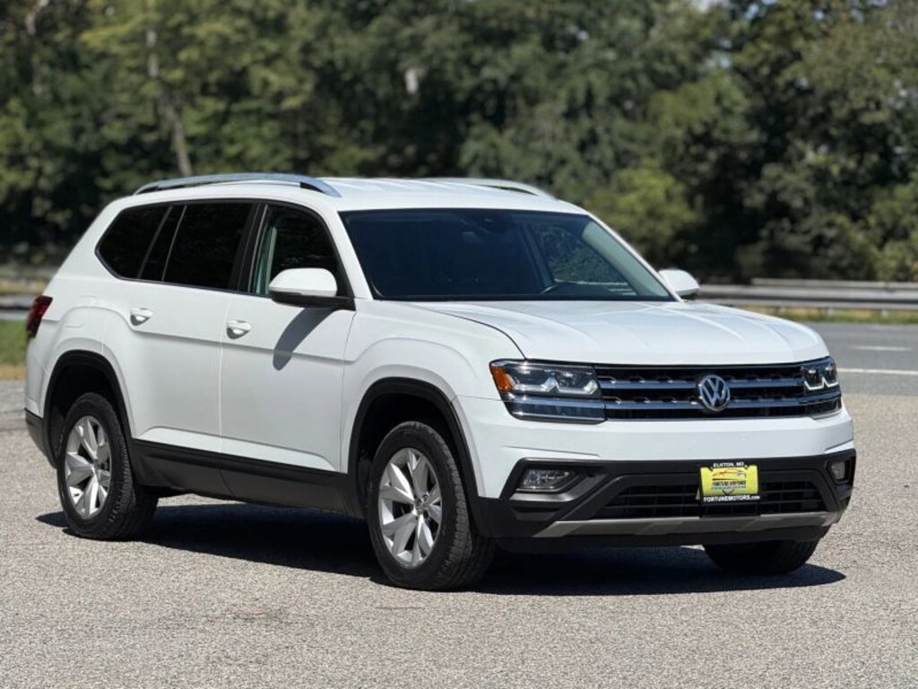 Used 2019 Volkswagen Atlas SE 4motion w/Tech Pkg Sport Utility 4D SUV
