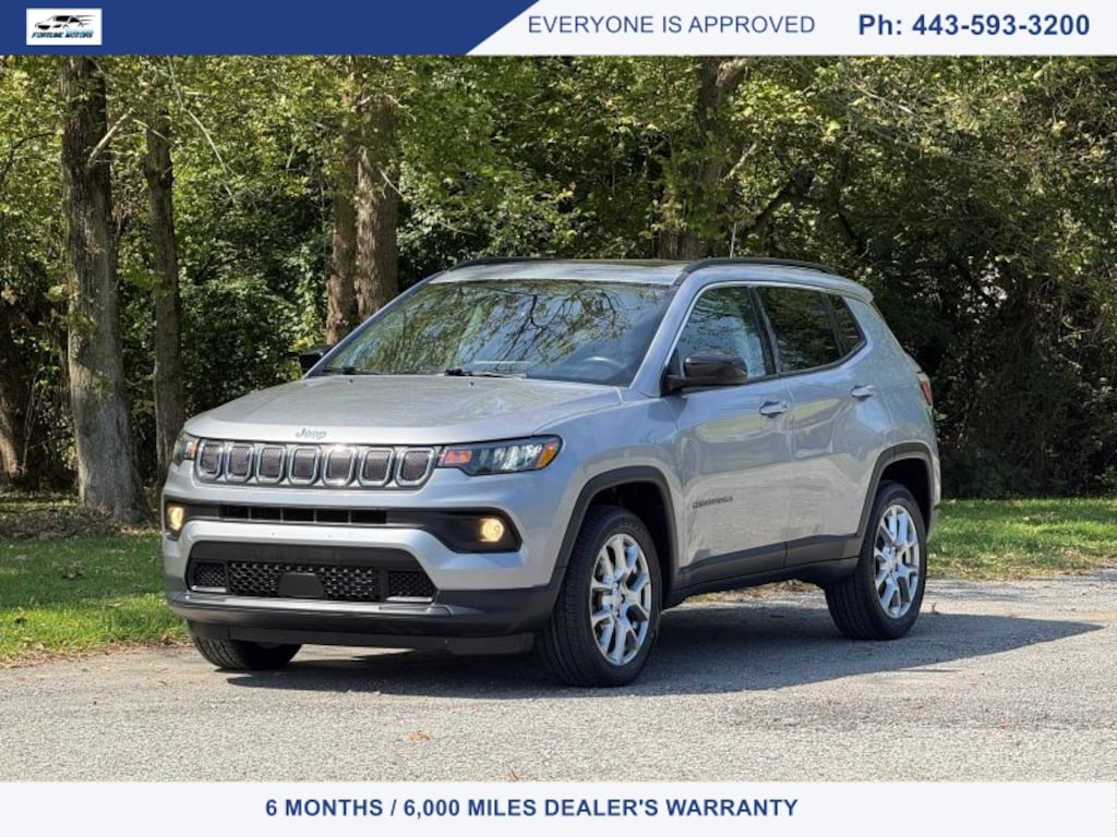 Used 2022 Jeep Compass Latitude Lux Sport Utility 4D SUV