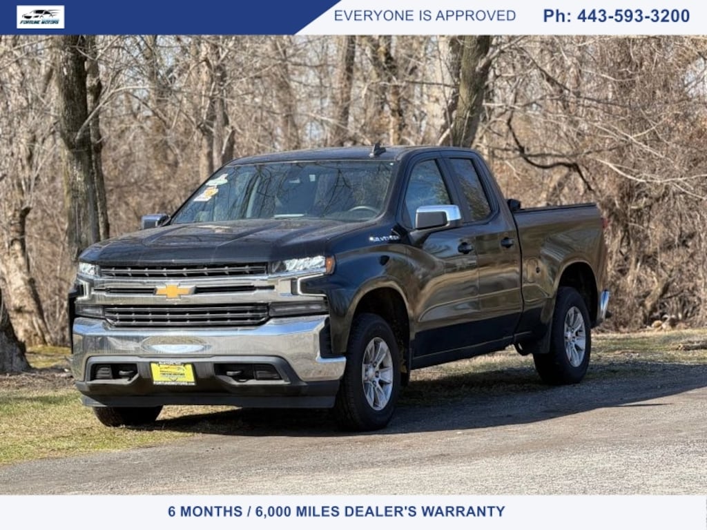 Used 2020 Chevrolet Silverado 1500 Double Cab LT Pickup 4D 6 1/2 ft Truck Double Cab