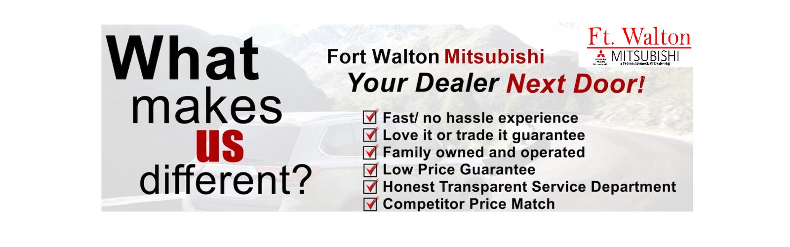 New & Used Mitsubishi Dealer Fort Walton Mitsubishi