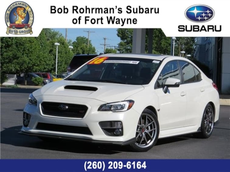 certified used 2016 subaru