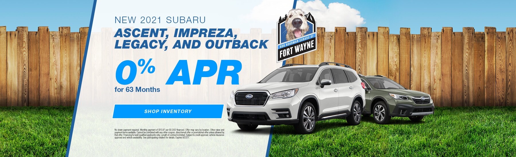 Subaru Dealership in Ft. Wayne, Indiana Bob Rohrman Subaru of Fort Wayne