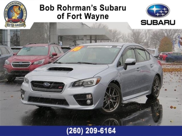 certified used 2016 subaru