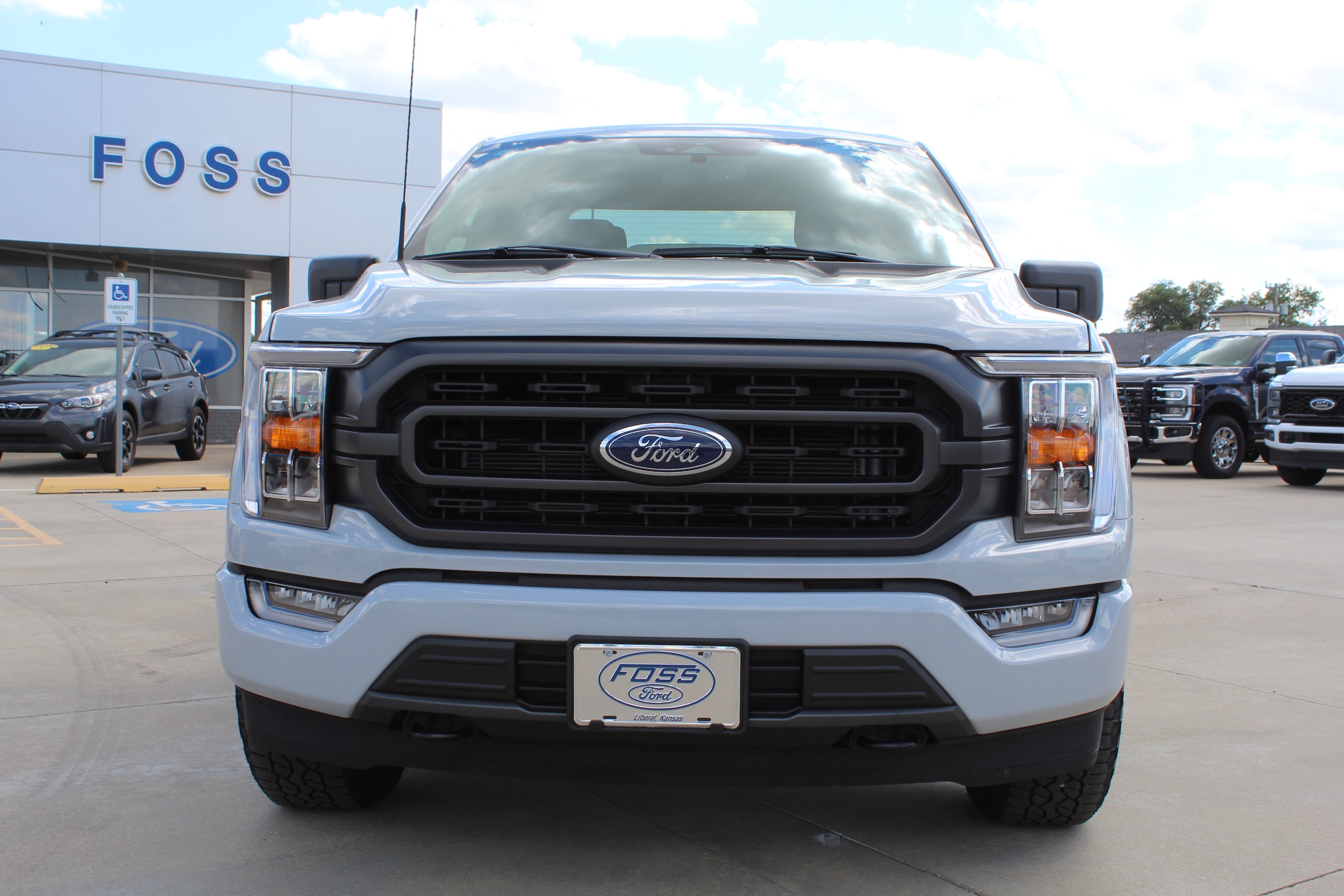 Used 2023 Ford F-150 XLT with VIN 1FTFW1E59PKF70614 for sale in Liberal, KS