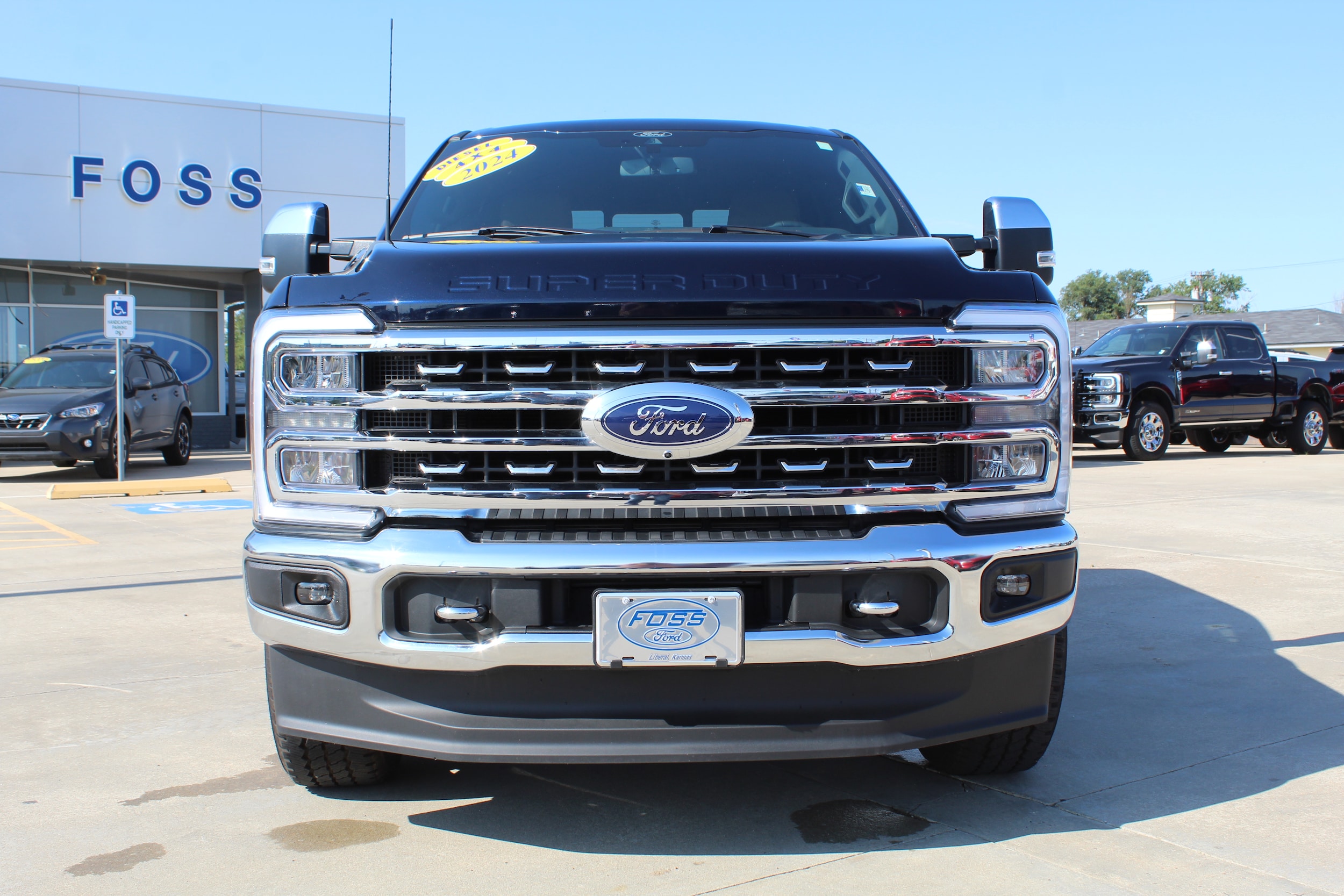 Used 2024 Ford F-250 Super Duty King Ranch with VIN 1FT8W2BT1RED30203 for sale in Liberal, KS