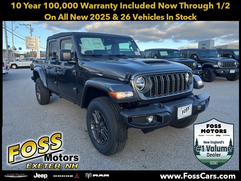 New 2026 Jeep Gladiator SPORT S 4X4 Pickup