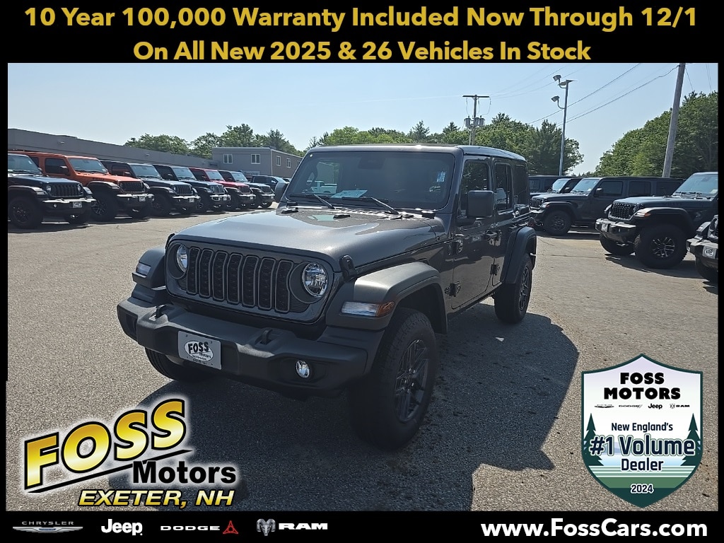 New 2025 Jeep Wrangler 4-DOOR SPORT S Sport Utility