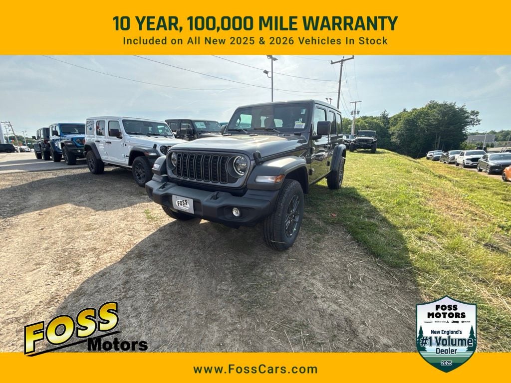 New 2026 Jeep Wrangler 4-DOOR SPORT S Sport Utility