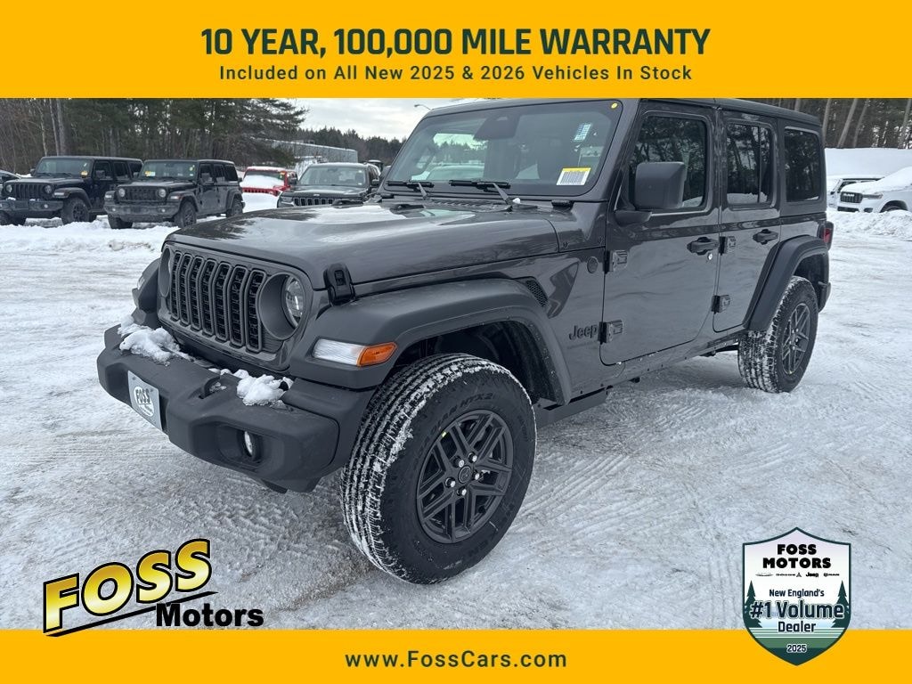New 2026 Jeep Wrangler 4-DOOR SPORT S Sport Utility