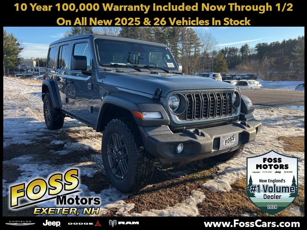 New 2026 Jeep Wrangler 4-DOOR SPORT S Sport Utility