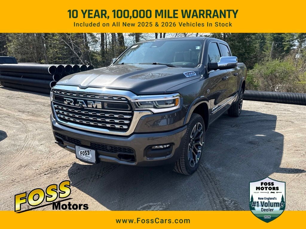 New 2026 Ram 1500 LIMITED CREW CAB 4X4 5'7 BOX Pickup