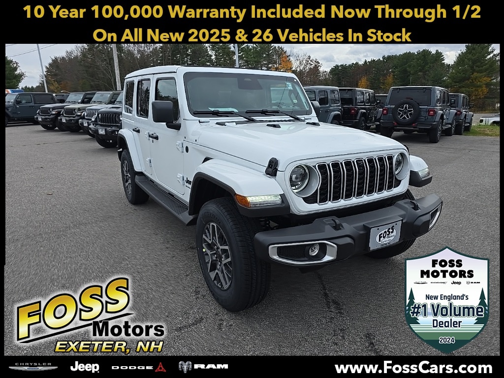 New 2026 Jeep Wrangler 4-DOOR SAHARA Sport Utility