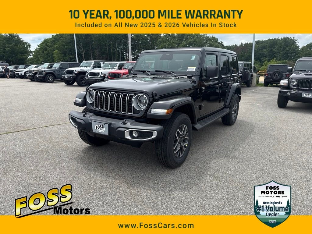 New 2026 Jeep Wrangler 4-DOOR SAHARA Sport Utility