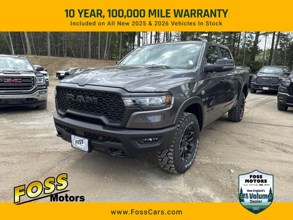 New 2026 Ram 1500 REBEL CREW CAB 4X4 5'7 BOX Pickup