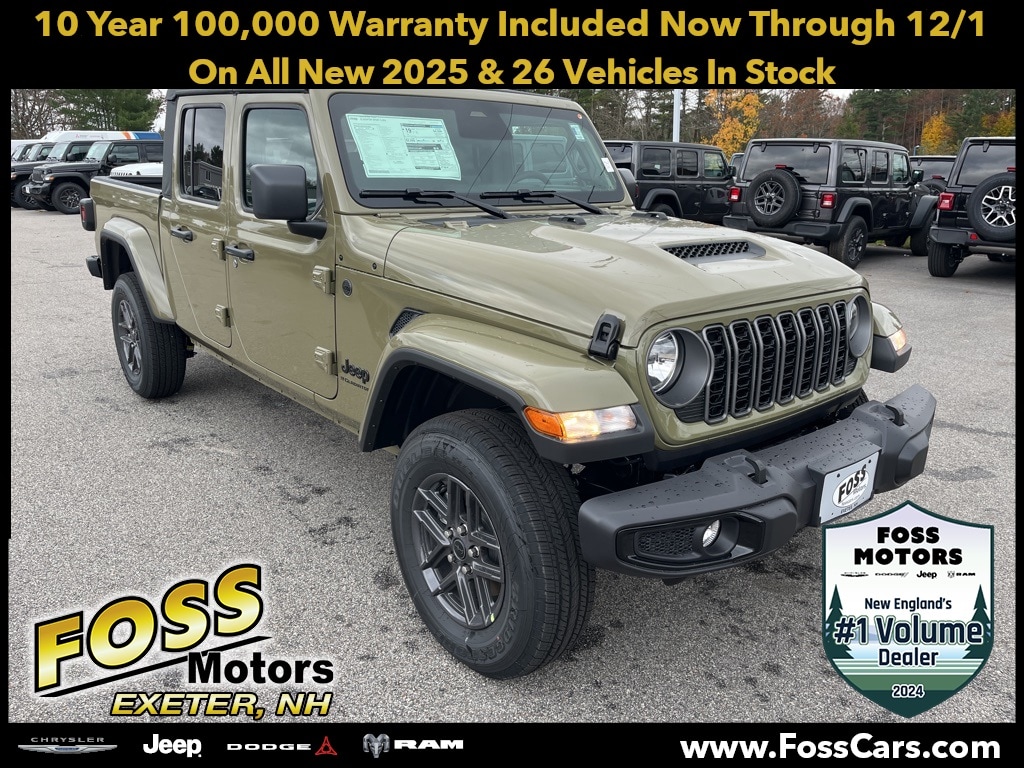 New 2026 Jeep Gladiator SPORT S 4X4 Pickup