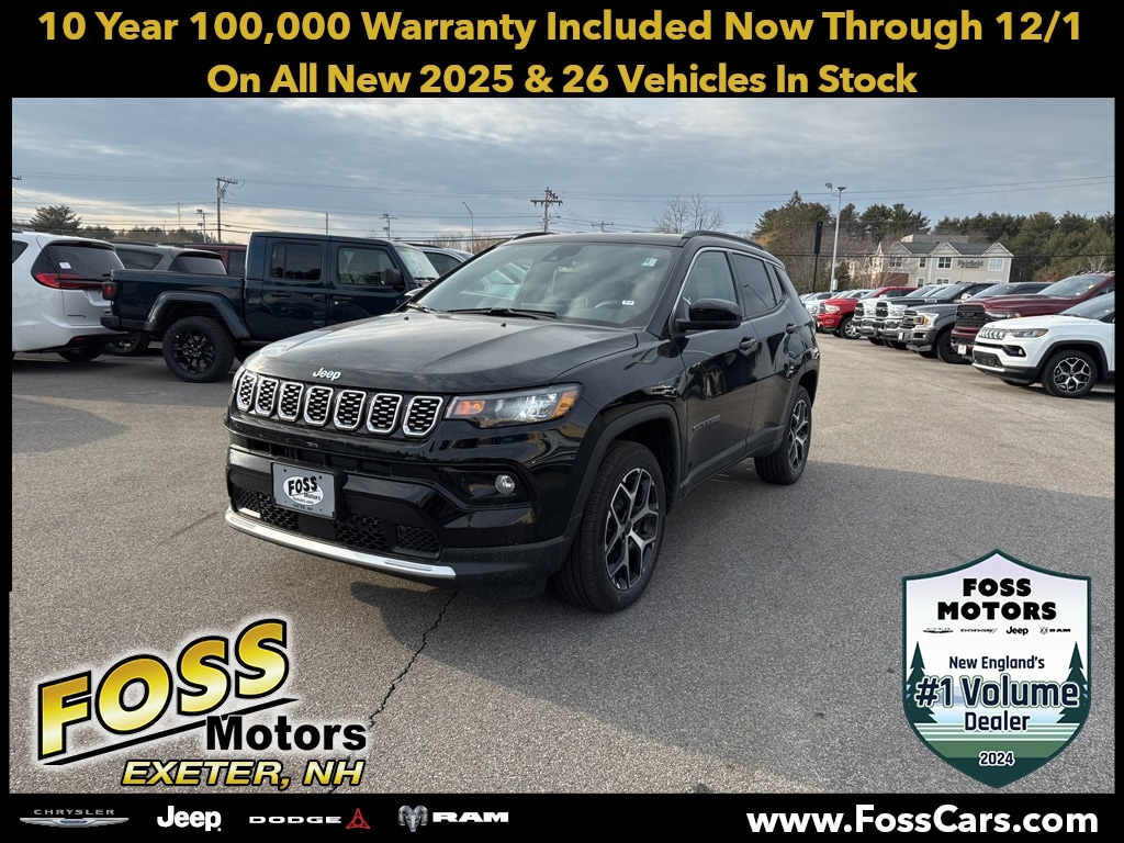 New 2025 Jeep Compass LIMITED 4X4 Sport Utility