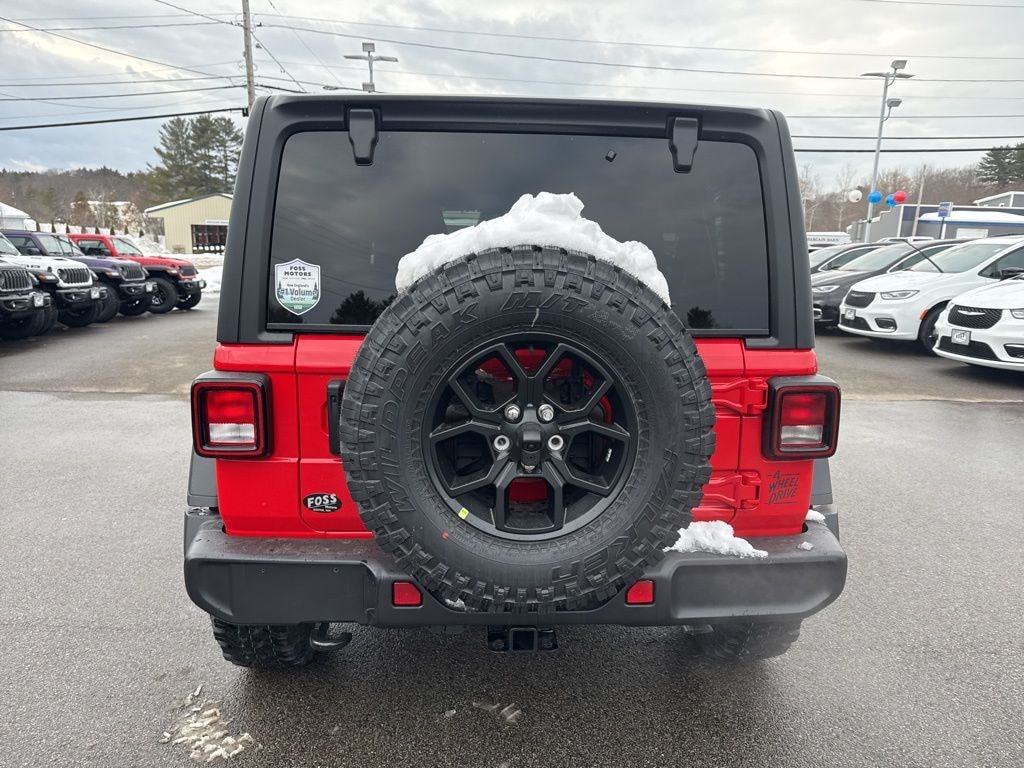 New 2026 Jeep Wrangler 4-DOOR WILLYS Sport Utility