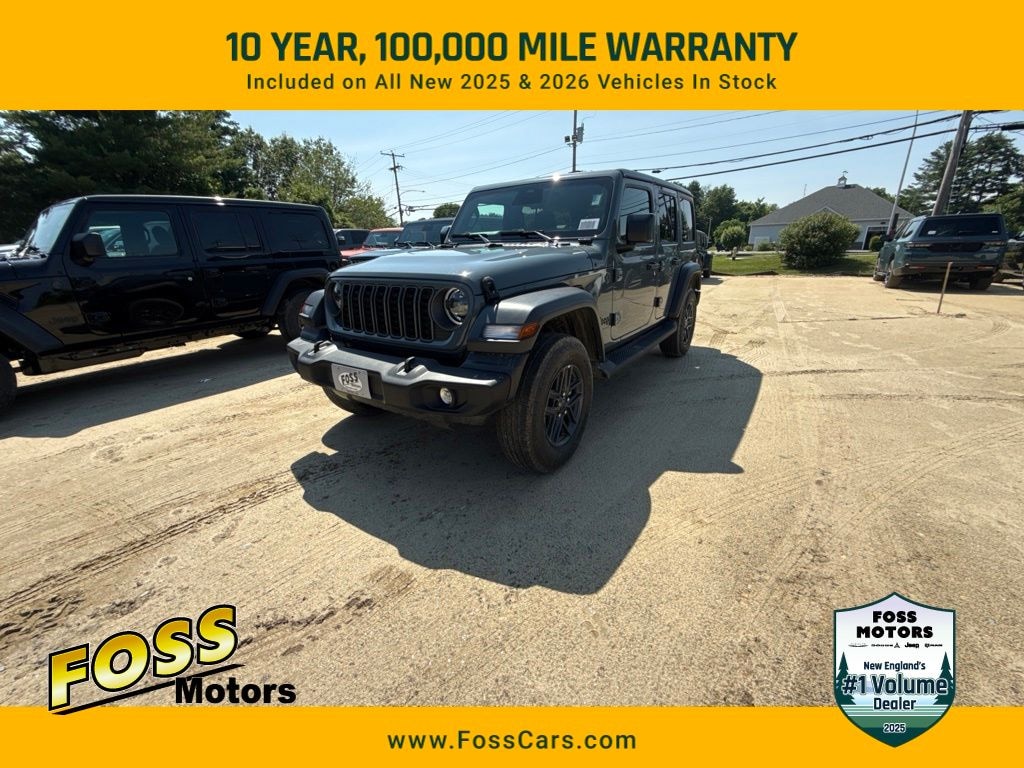 New 2026 Jeep Wrangler 4-DOOR SPORT S Sport Utility